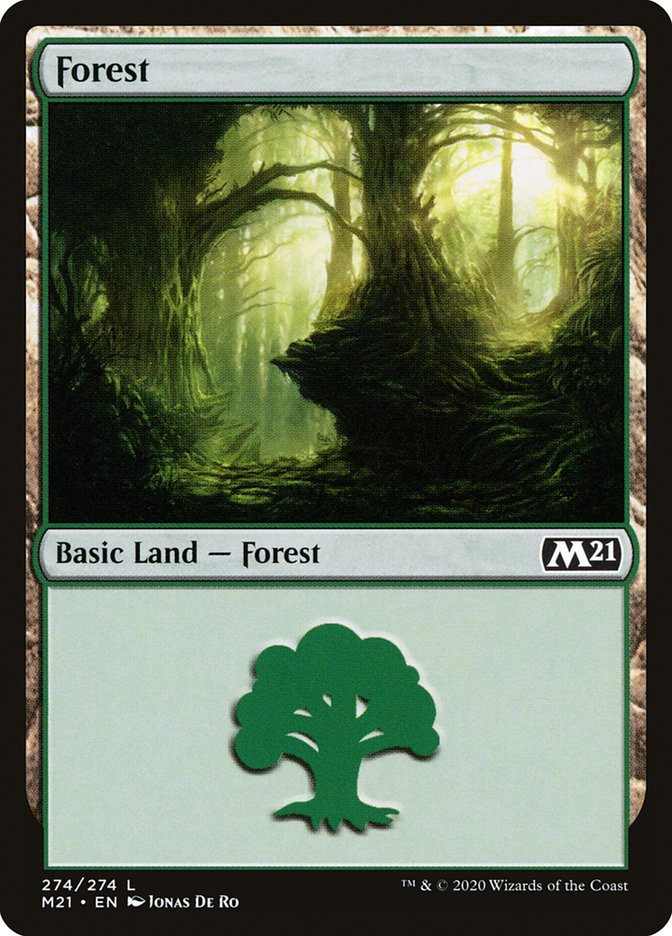 Forest (274) [Core Set 2021] | Silver Goblin