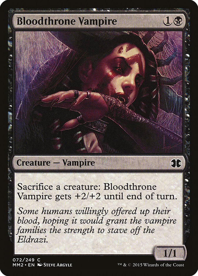 Bloodthrone Vampire [Modern Masters 2015] | Silver Goblin