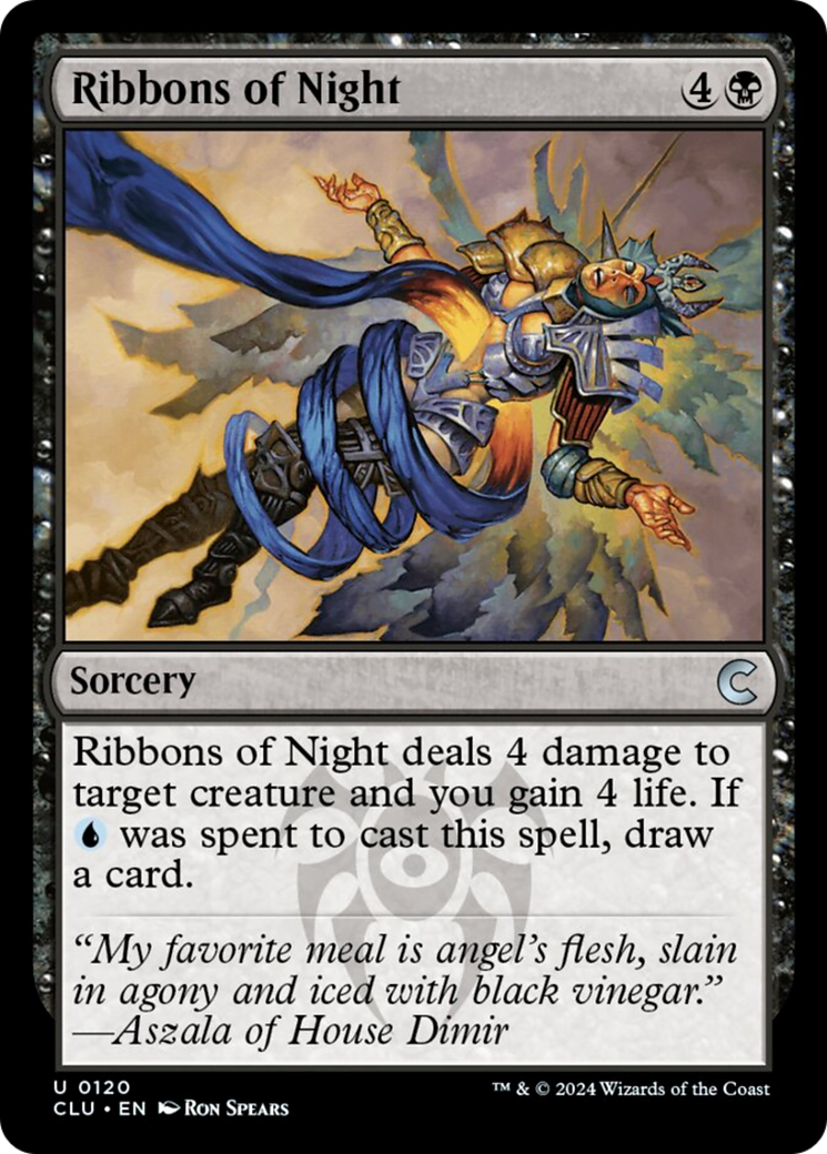 Ribbons of Night [Ravnica: Clue Edition] | Silver Goblin