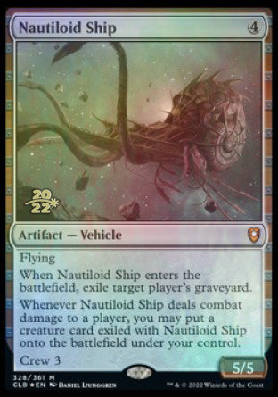 Nautiloid Ship [Commander Legends: Battle for Baldur's Gate Prerelease Promos] | Silver Goblin