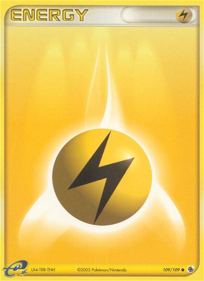 Lightning Energy (109/109) [EX: Ruby & Sapphire] | Silver Goblin