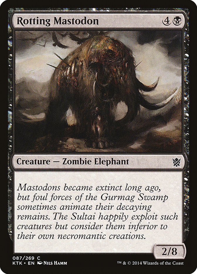 Rotting Mastodon [Khans of Tarkir] | Silver Goblin