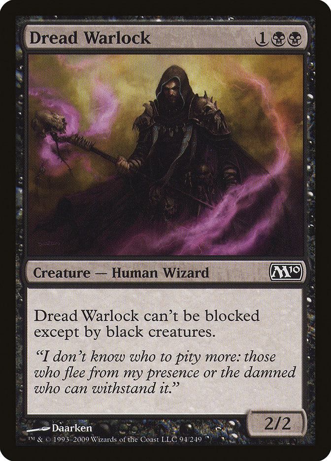Dread Warlock [Magic 2010] | Silver Goblin