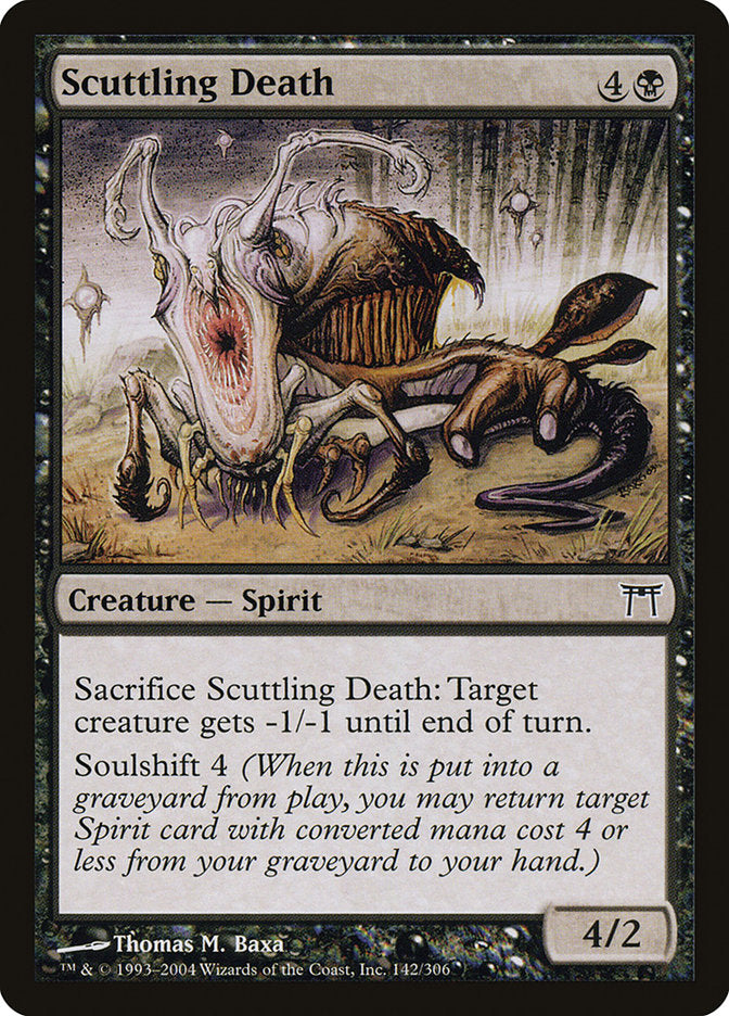 Scuttling Death [Champions of Kamigawa] | Silver Goblin