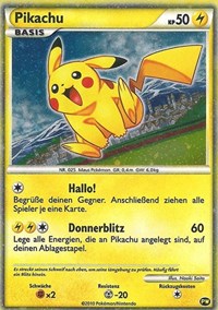 Pikachu (PW6) (German) [Pikachu World Collection Promos] | Silver Goblin