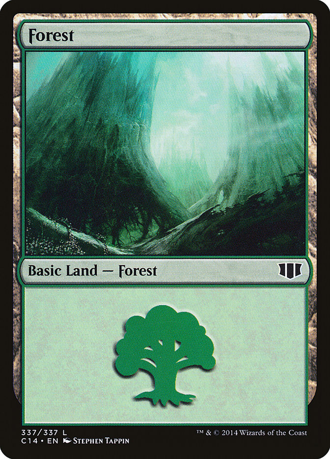 Forest (337) [Commander 2014] | Silver Goblin