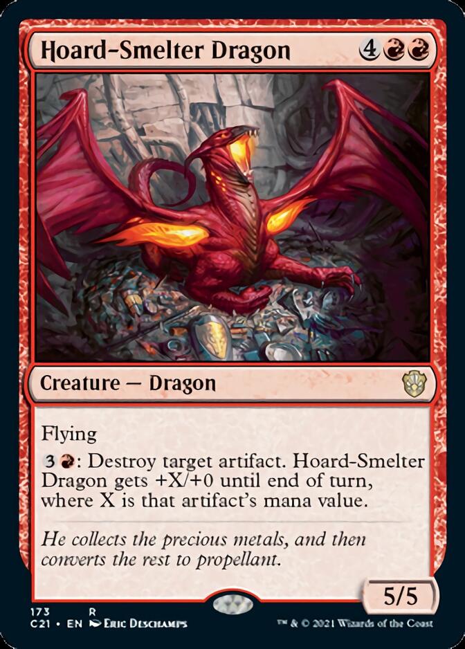 Hoard-Smelter Dragon [Commander 2021] | Silver Goblin