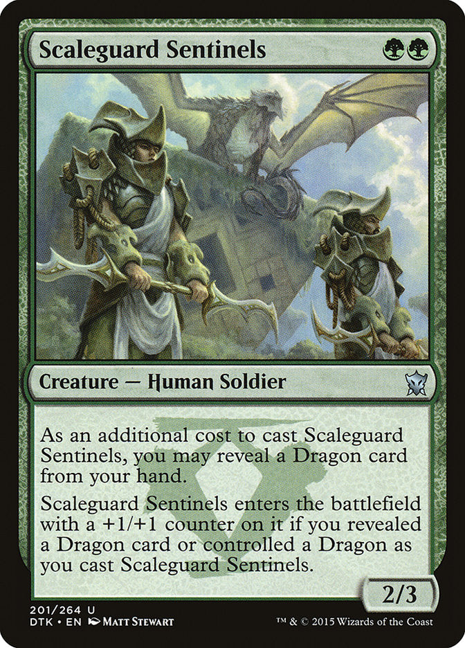 Scaleguard Sentinels [Dragons of Tarkir] | Silver Goblin