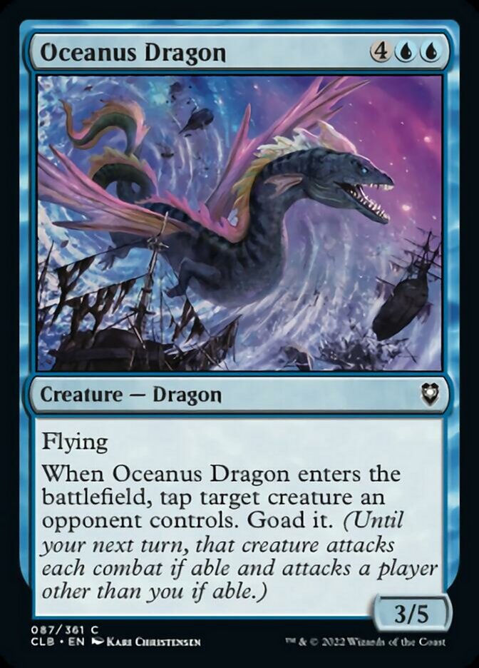 Oceanus Dragon [Commander Legends: Battle for Baldur's Gate] | Silver Goblin