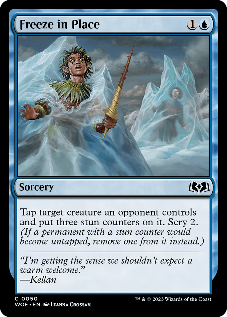 Freeze in Place [Wilds of Eldraine] | Silver Goblin