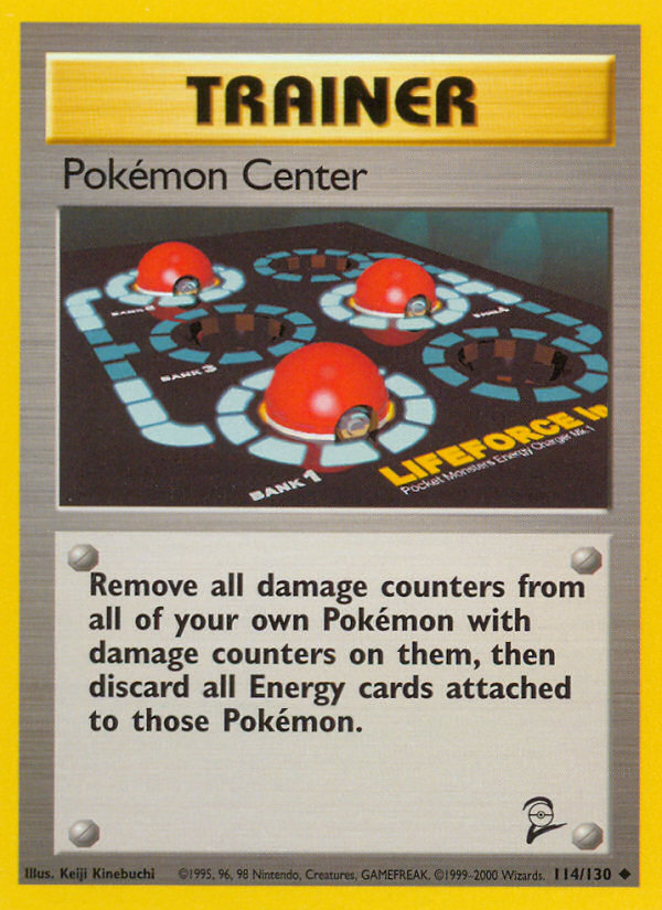 Pokemon Center (114/130) [Base Set 2] | Silver Goblin