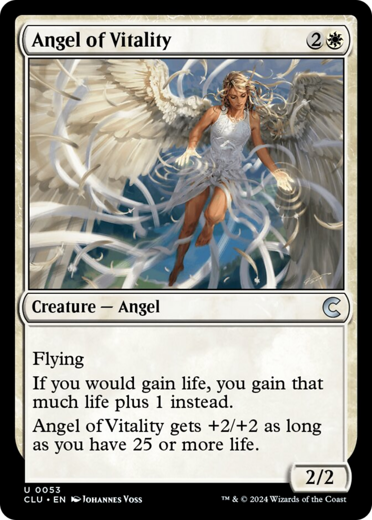 Angel of Vitality [Ravnica: Clue Edition] | Silver Goblin