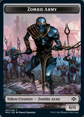 Squirrel // Zombie Army Double-Sided Token [Modern Horizons 2 Tokens] | Silver Goblin
