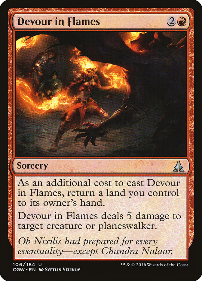 Devour in Flames [Oath of the Gatewatch] | Silver Goblin