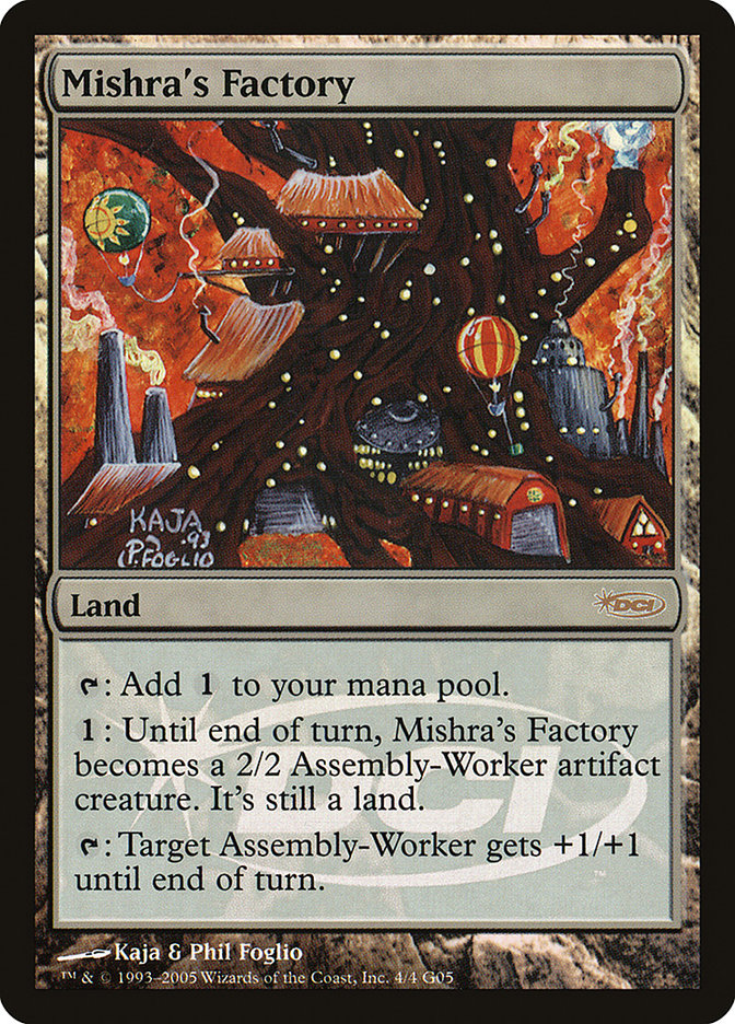 Mishra's Factory [Judge Gift Cards 2005] | Silver Goblin