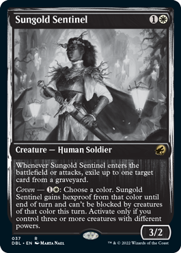 Sungold Sentinel [Innistrad: Double Feature] | Silver Goblin