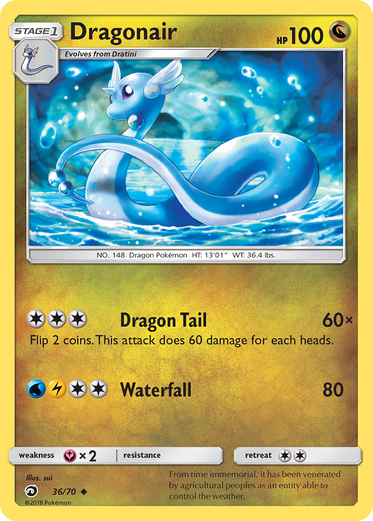 Dragonair (36/70) [Sun & Moon: Dragon Majesty] | Silver Goblin