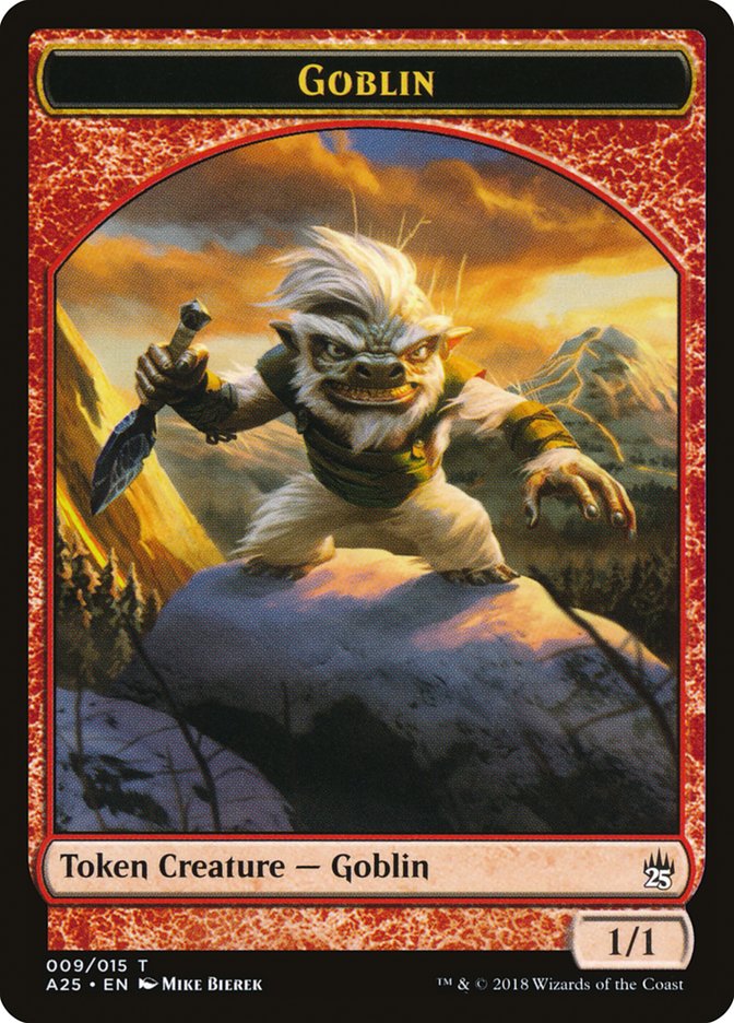 Goblin Token [Masters 25 Tokens] | Silver Goblin