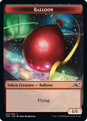 Clown Robot (003) // Balloon Double-Sided Token [Unfinity Tokens] | Silver Goblin