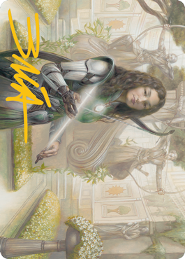 Arcus Acolyte Art Card (Gold-Stamped Signature) [Modern Horizons 2 Art Series] | Silver Goblin