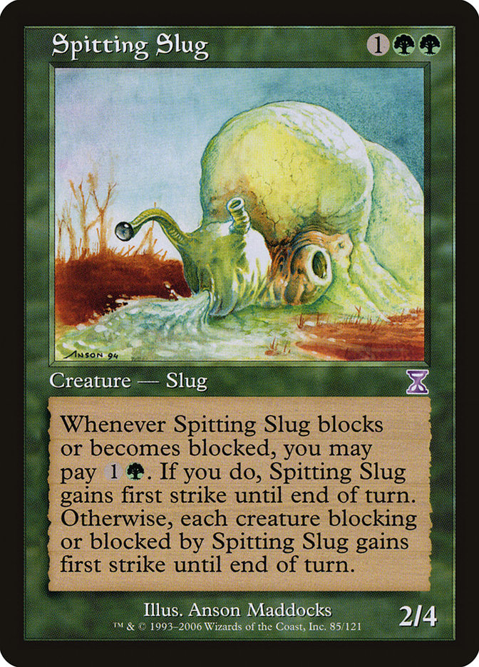 Spitting Slug [Time Spiral Timeshifted] | Silver Goblin