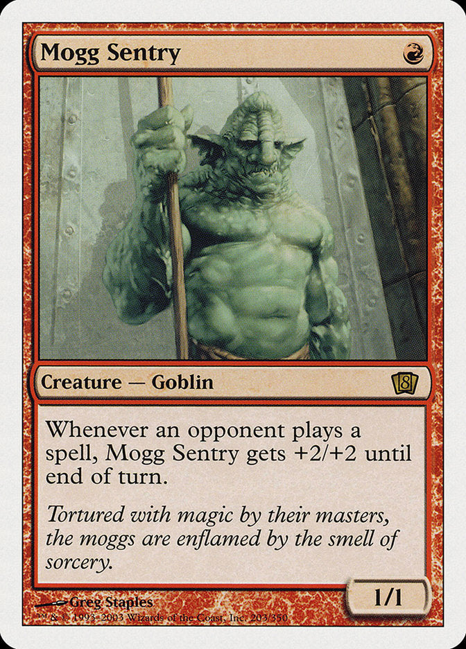 Mogg Sentry [Eighth Edition] | Silver Goblin