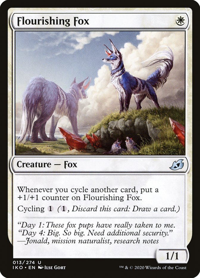 Flourishing Fox [Ikoria: Lair of Behemoths] | Silver Goblin