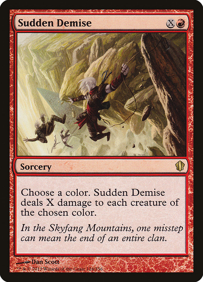 Sudden Demise [Commander 2013] | Silver Goblin