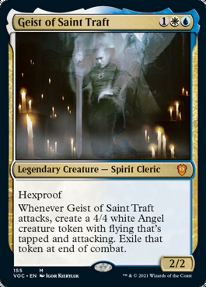 Geist of Saint Traft [Innistrad: Crimson Vow Commander] | Silver Goblin