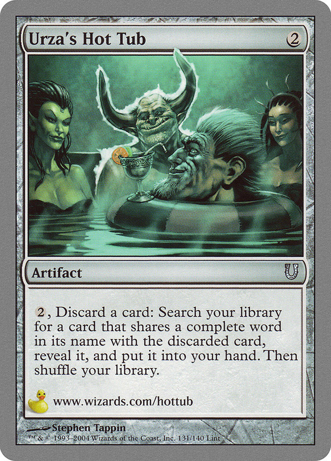 Urza's Hot Tub [Unhinged] | Silver Goblin