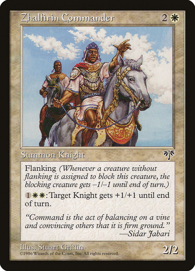 Zhalfirin Commander [Mirage] | Silver Goblin
