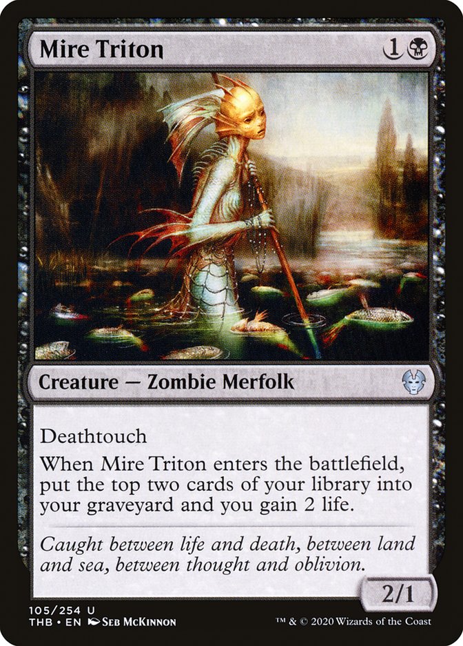 Mire Triton [Theros Beyond Death] | Silver Goblin