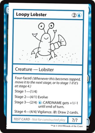 Loopy Lobster (2021 Edition) [Mystery Booster Playtest Cards] | Silver Goblin