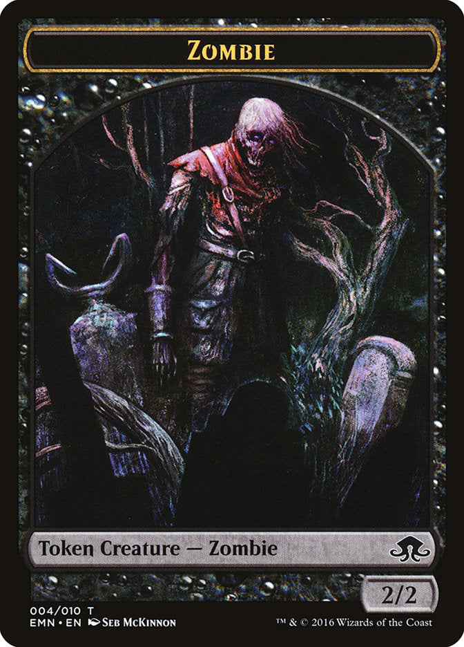 Zombie Token (004/010) [Eldritch Moon Tokens] | Silver Goblin