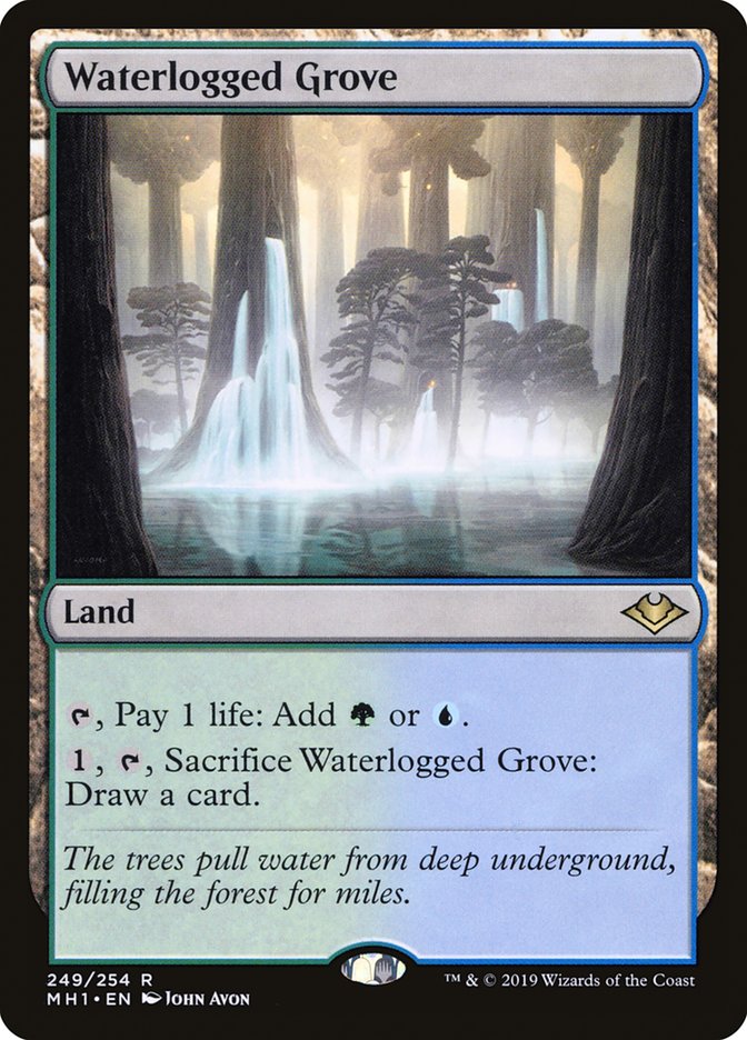 Waterlogged Grove [Modern Horizons] | Silver Goblin