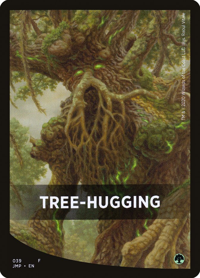 Tree-Hugging Theme Card [Jumpstart Front Cards] | Silver Goblin