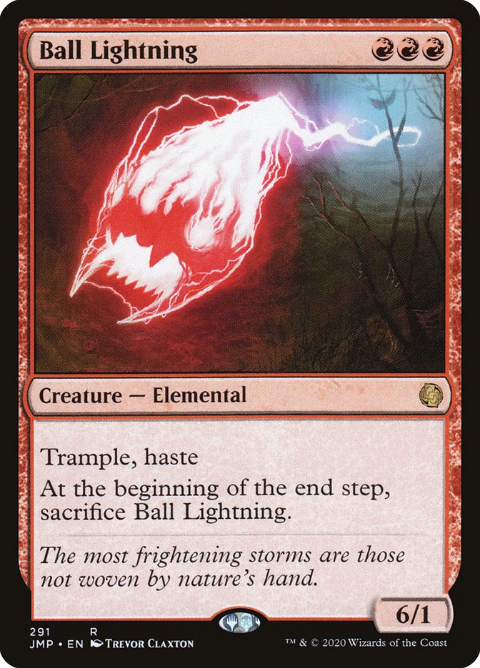 Ball Lightning [Jumpstart] | Silver Goblin