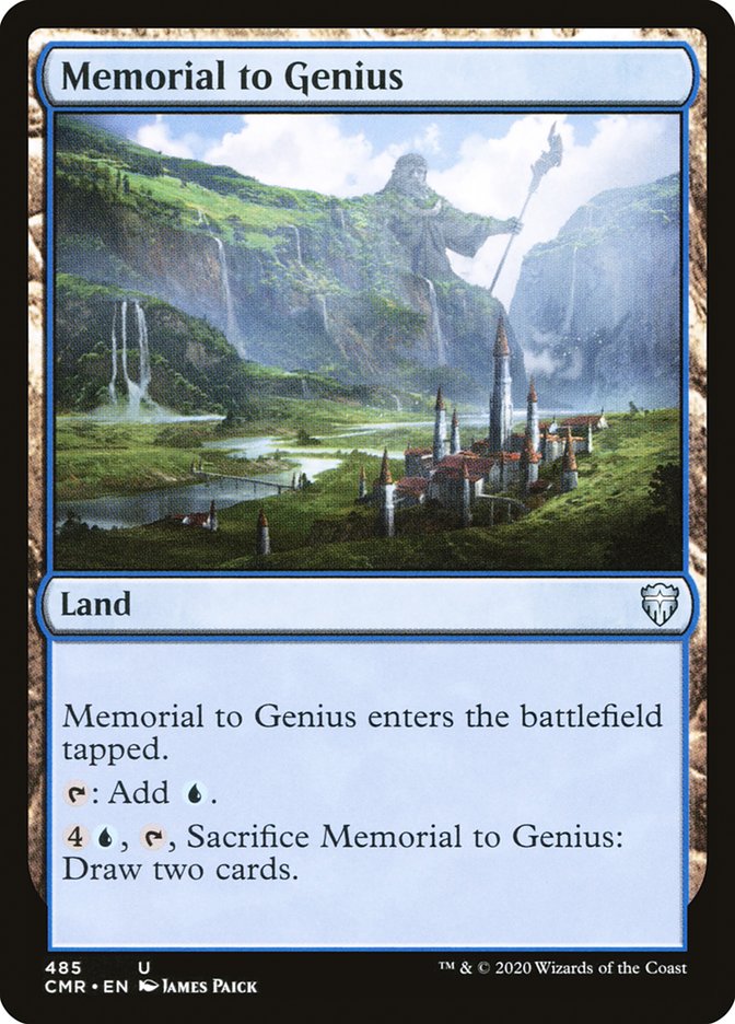 Memorial to Genius [Commander Legends] | Silver Goblin