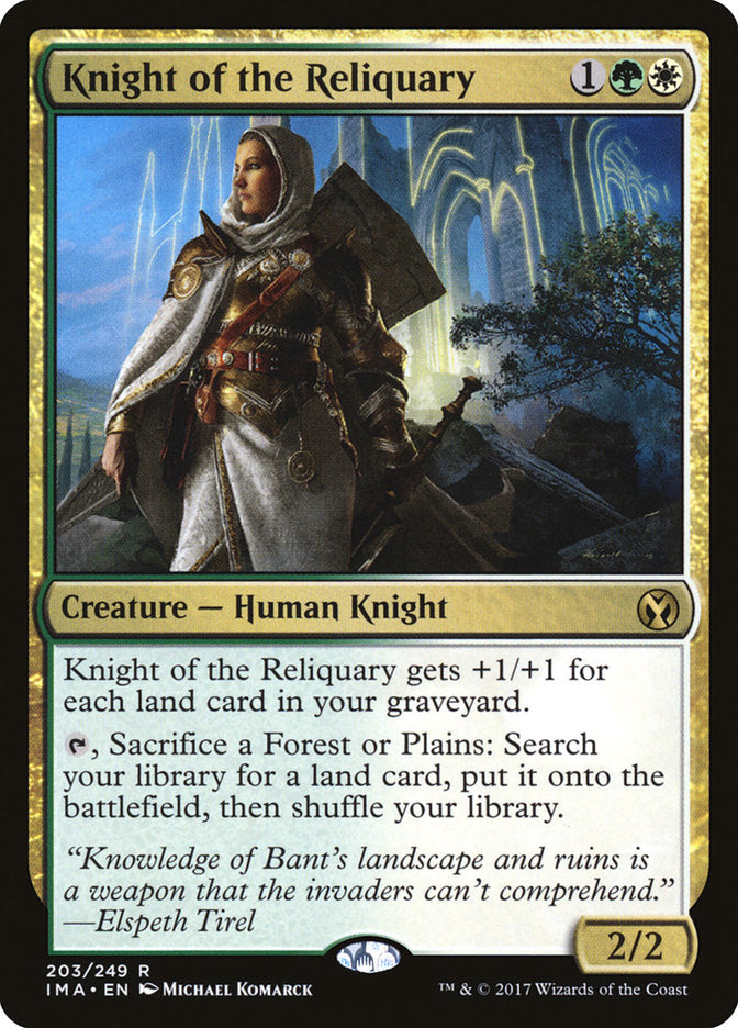 Knight of the Reliquary [Iconic Masters] | Silver Goblin