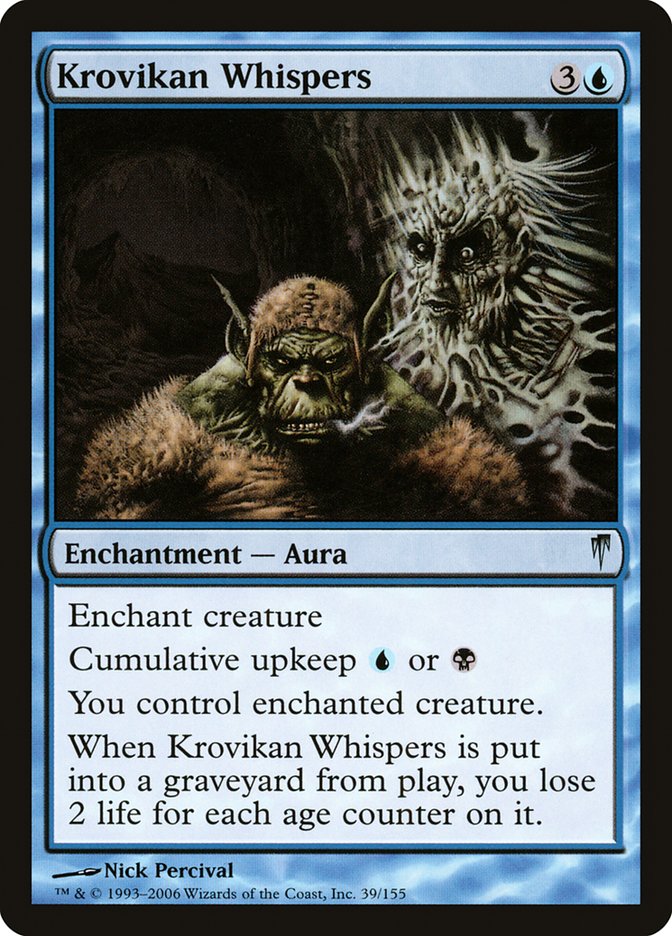 Krovikan Whispers [Coldsnap] | Silver Goblin