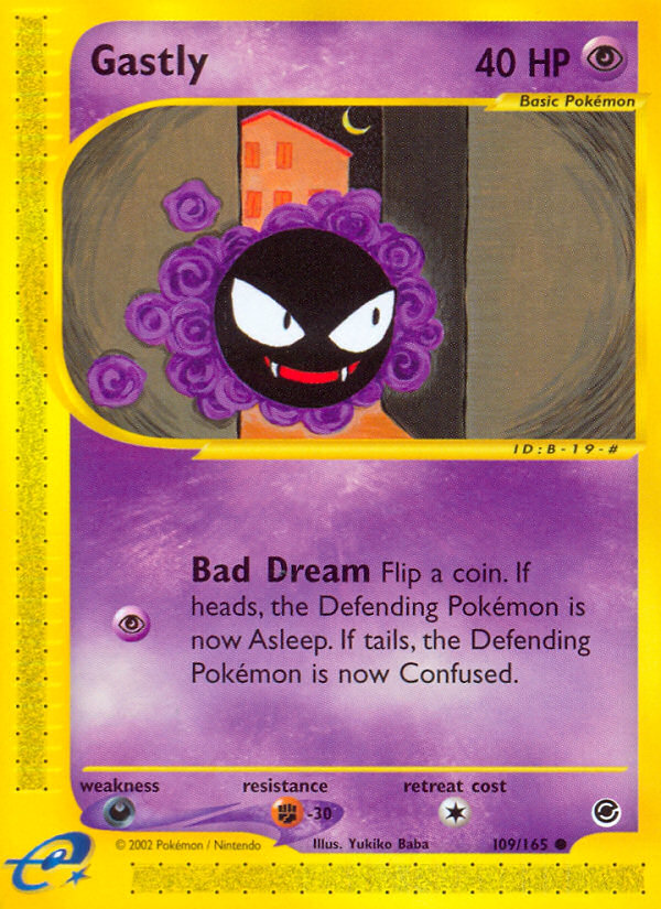 Gastly (109/165) [Expedition: Base Set] | Silver Goblin