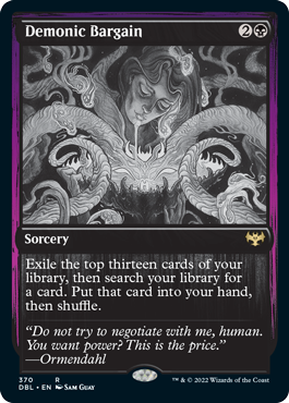 Demonic Bargain [Innistrad: Double Feature] | Silver Goblin