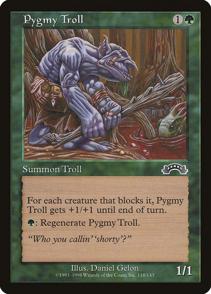 Pygmy Troll [Exodus] | Silver Goblin