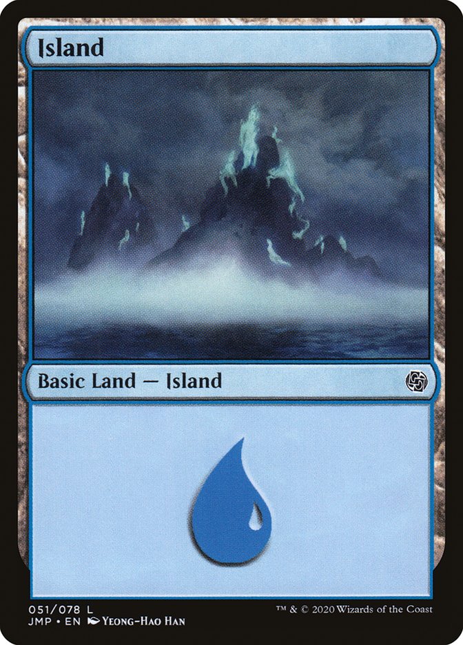 Island (51) [Jumpstart] | Silver Goblin