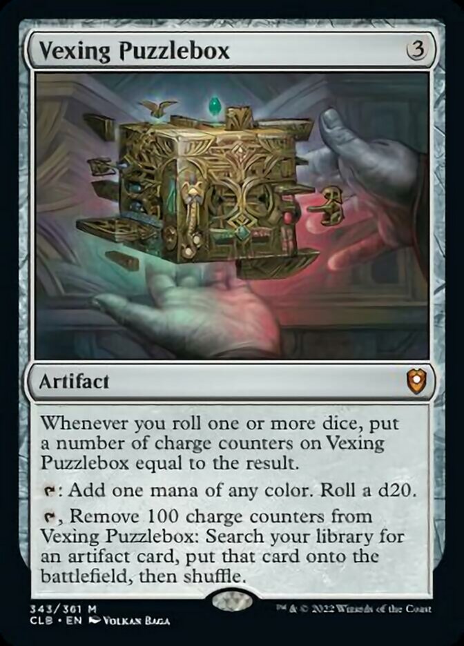 Vexing Puzzlebox [Commander Legends: Battle for Baldur's Gate] | Silver Goblin
