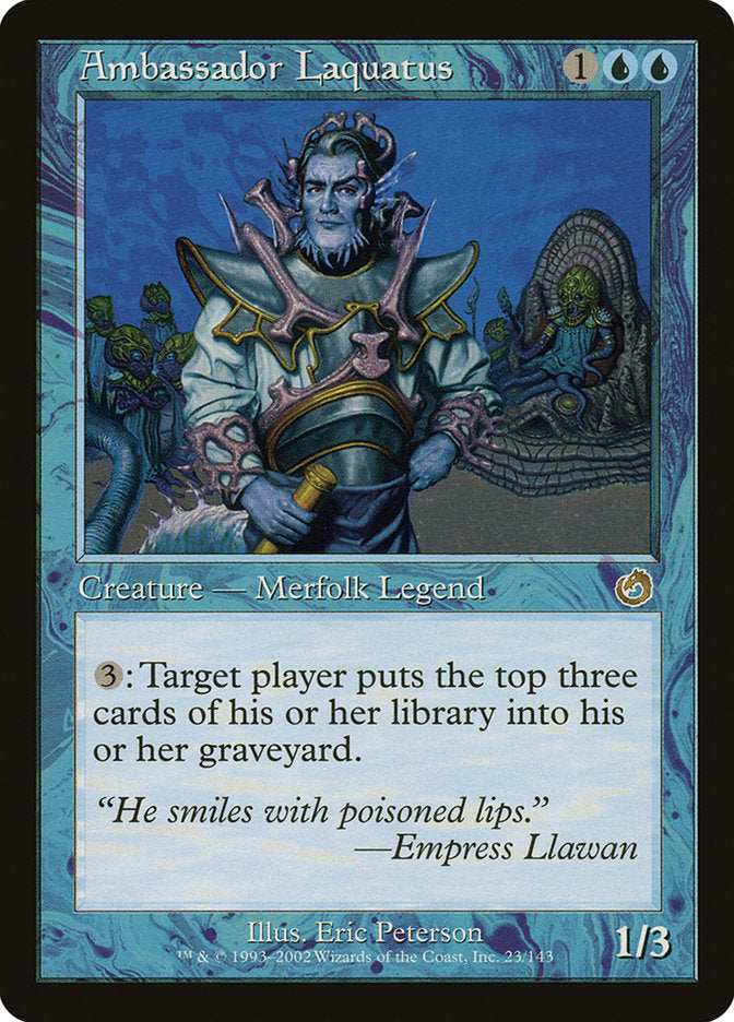 Ambassador Laquatus [Torment] | Silver Goblin