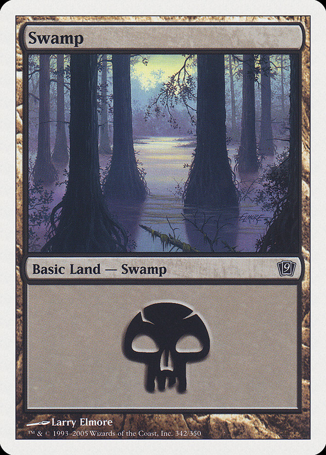 Swamp (342) [Ninth Edition] | Silver Goblin