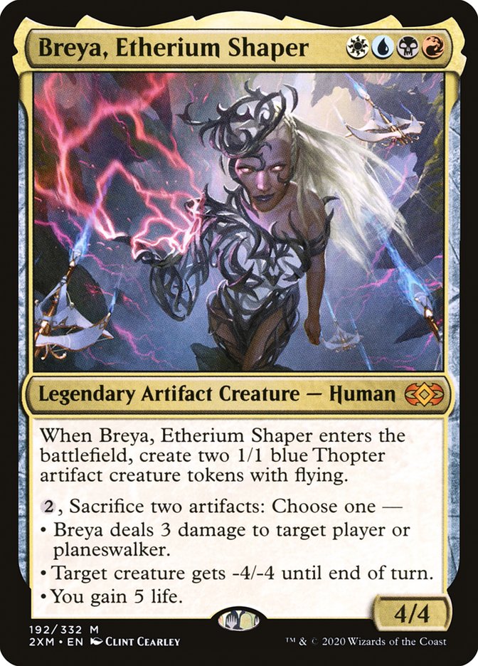 Breya, Etherium Shaper [Double Masters] | Silver Goblin