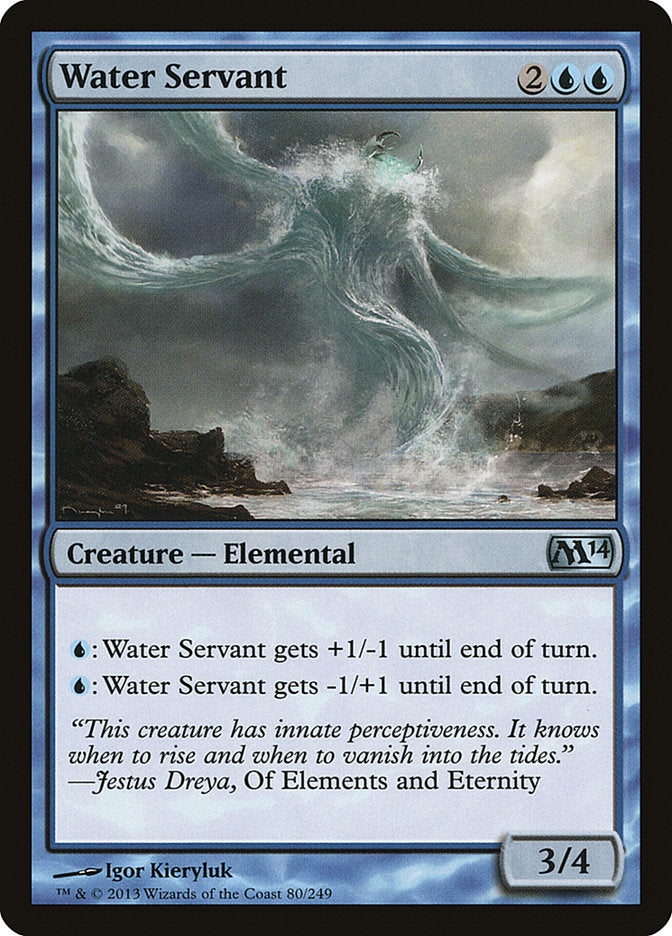 Water Servant [Magic 2014] | Silver Goblin