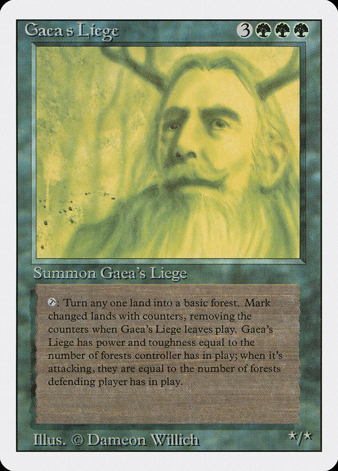 Gaea's Liege [Revised Edition] | Silver Goblin